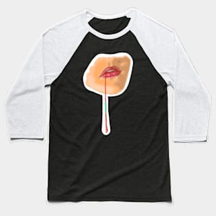 Bloody Visual Effect Baseball T-Shirt